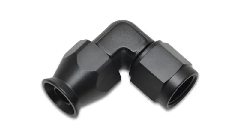 Vibrant Forged Aluminum -10An Non-Swivel Hose End — Compatible With Ptfe-Lined Hose 1