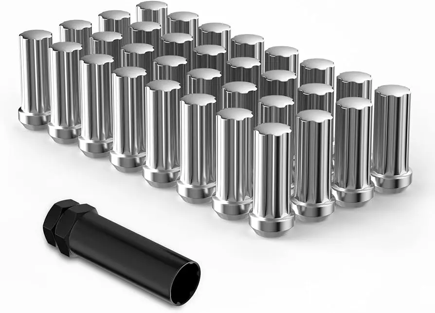 Lug Nuts - 14X1.5 Chrome Closed 24 Pack 1