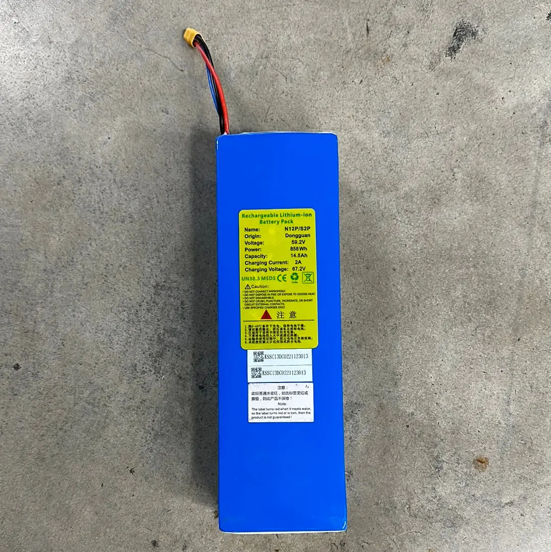 Vista Battery 60V 14.5Ah 1