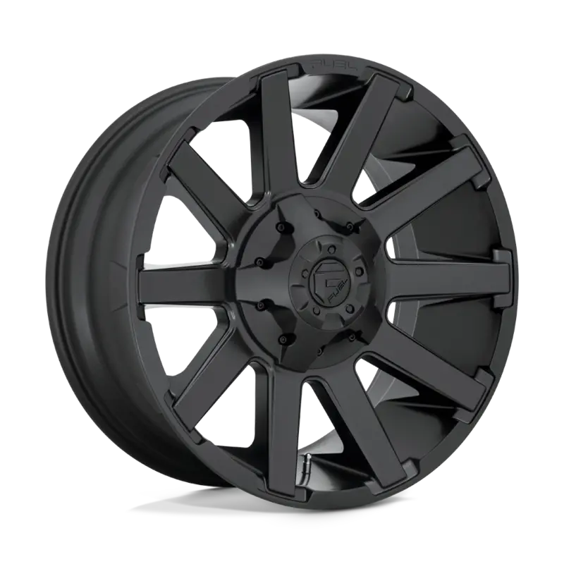 Fuel Contra Satin Blk | 20X9 8X180 +20 124.3Mm 1