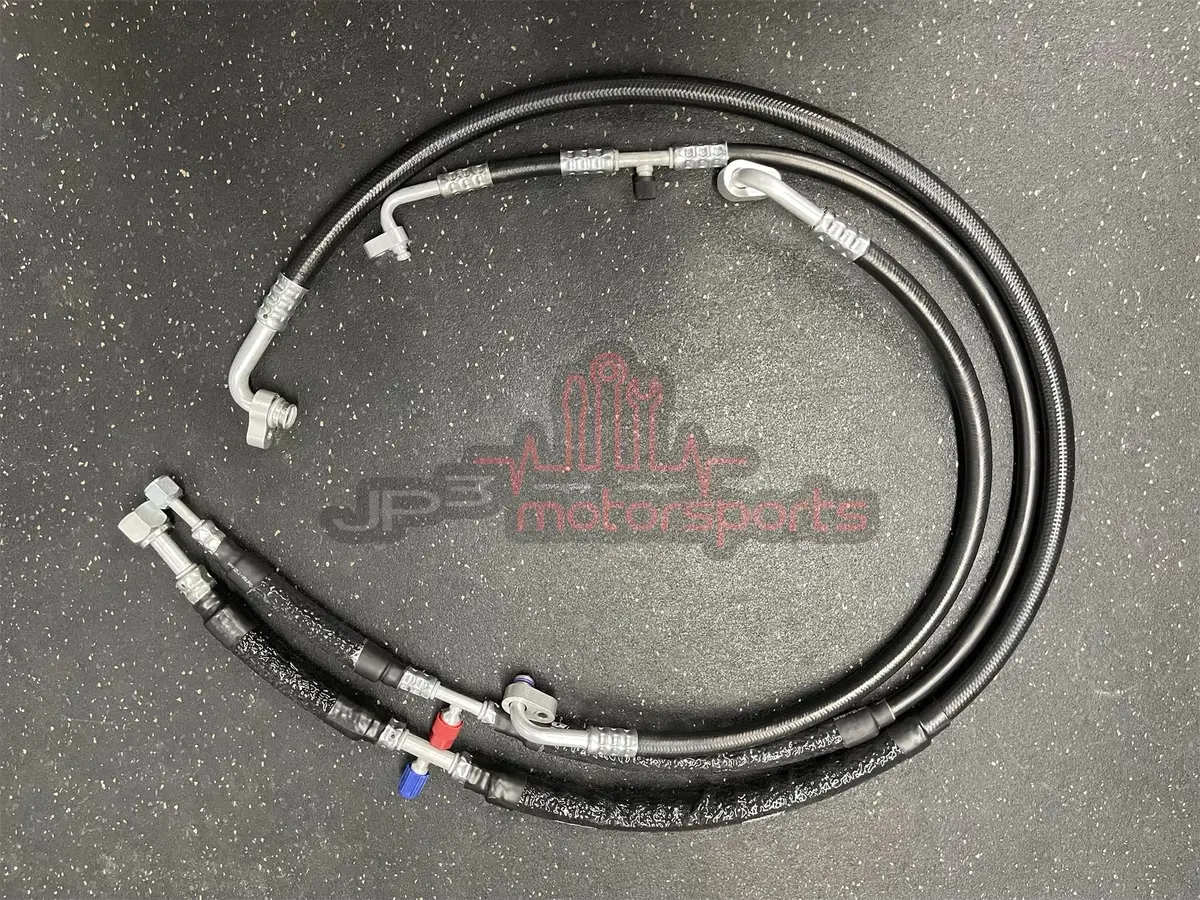Mazda Rx7 Fd3s 13B-Rew Ac Line Kit For Oem Smic/Fmic (Lhd) ***Denso Evaporator*** 1