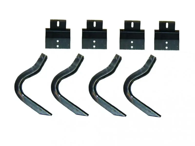 Lund Ez Running Board Mounting Bracket Kit — Brite Finish, Fits 2000–2005 Ford Excursion 1