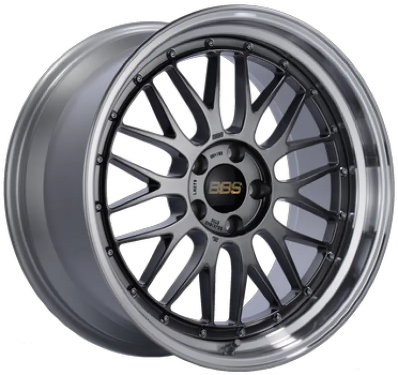 Bbs Lm 18X8 5X112 Et45 Diamond Black Center / Diamond Cut Lip Wheel -82Mm Pfs/Clip Required 1