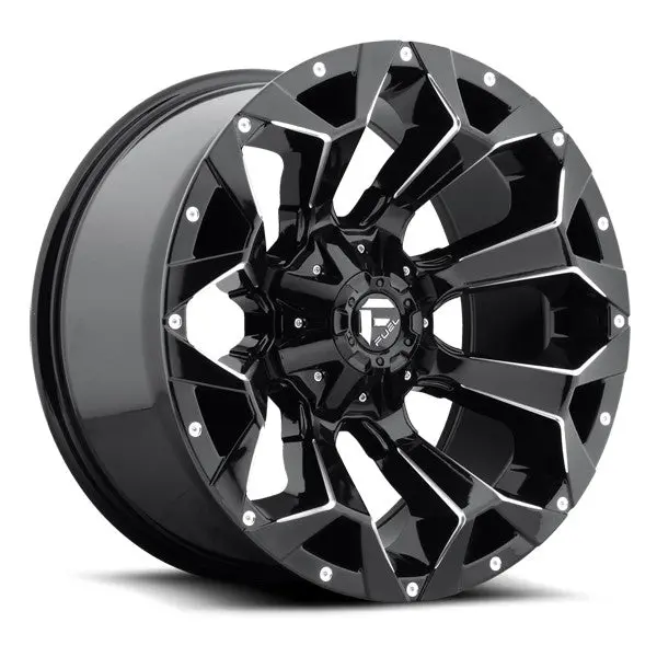 Fuel Assault Gloss Blk/Mil 20X9 +1 5X150/5X139.7 ( Text For Clearance Pricing ) 1