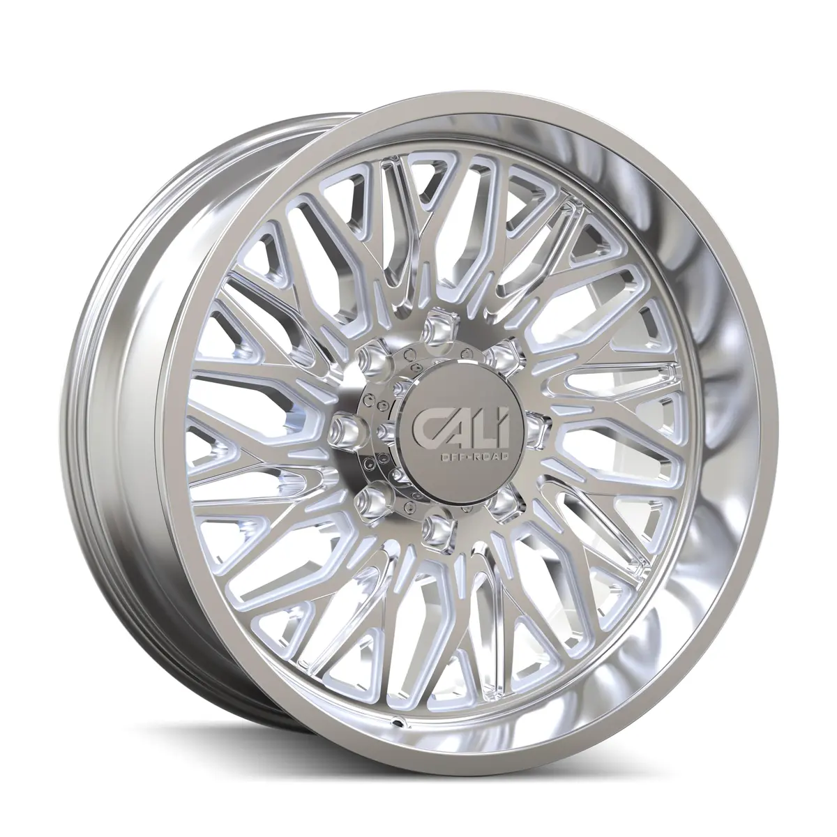 Cali Off-Road 9118 Crusher Polished | 22X10 8X180 -19 124.1Mm 1