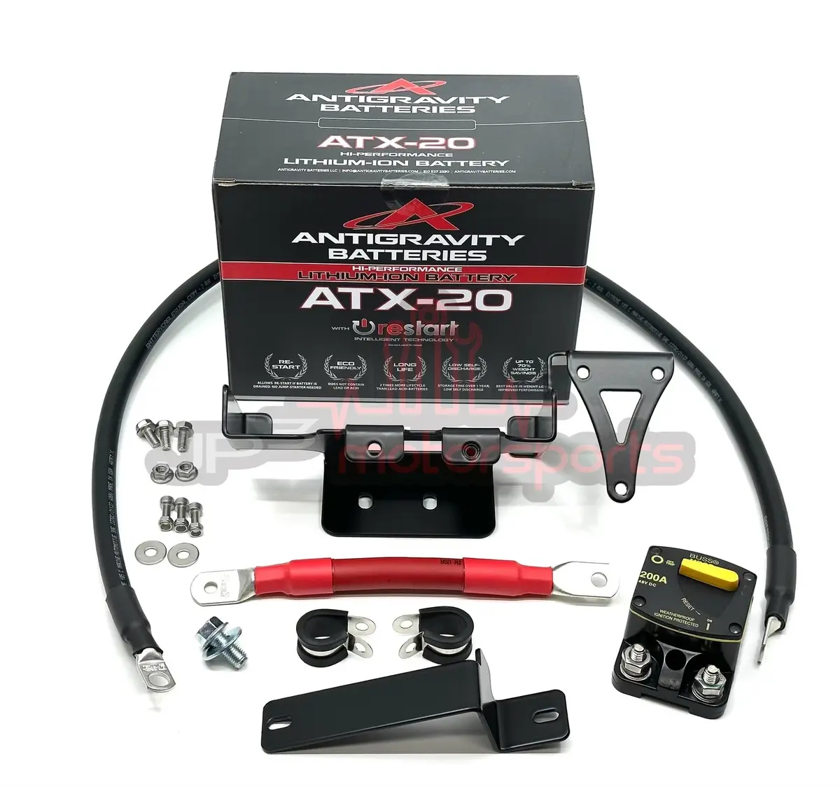 Mazda Rx7 Fd3s Battery Relocation Kit With Antigravity Atx-20 Restart 1