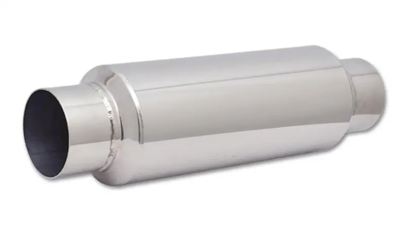 Vibrant Stainless Steel Resonator – 3.5-Inch Inlet/Outlet, 18-Inch Length, 5-Inch Od Body 1