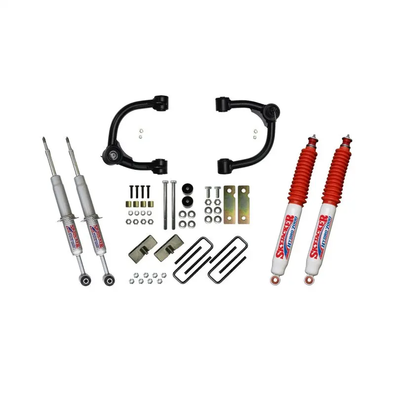 Skyjacker 3-Inch Upper Control Arm Lift Kit For 2016–2020 Toyota Tacoma – Includes Rear Blocks And Hydraulic Shocks 1