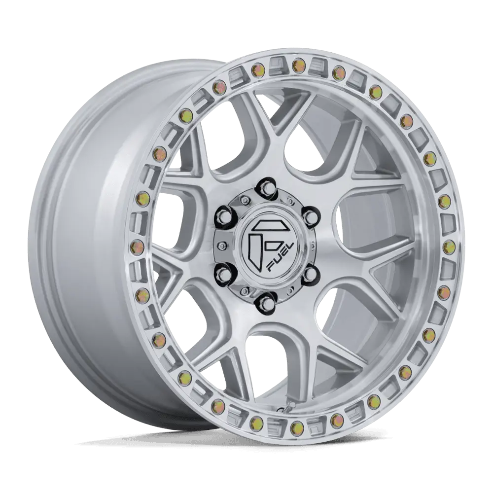 Fuel Puma 17X9 +1 6X139.7 106 Gloss Silver W/ Machined Face ( Text For Clearance Price *** ) 1