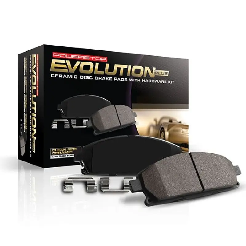 Power Stop 23-24 Chevrolet Corvette Rear Z17 Evo Ceramic Pad W/Hardware 1