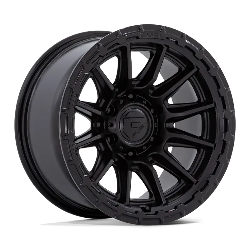 Fuel Piston Blackout With Gloss Blk Lip | 20X9 6X139.7 +1 106.1Mm - Call For Sale Price 1
