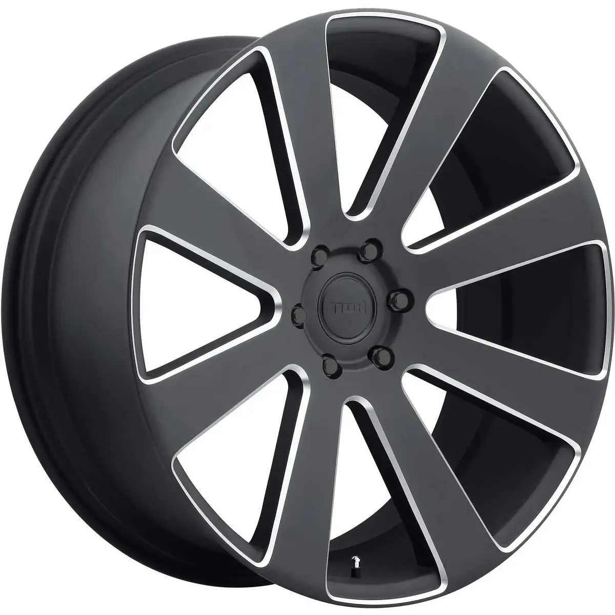 Dub 8 Ball Matte Black Milled | 22X9.5 +30 6X135 1