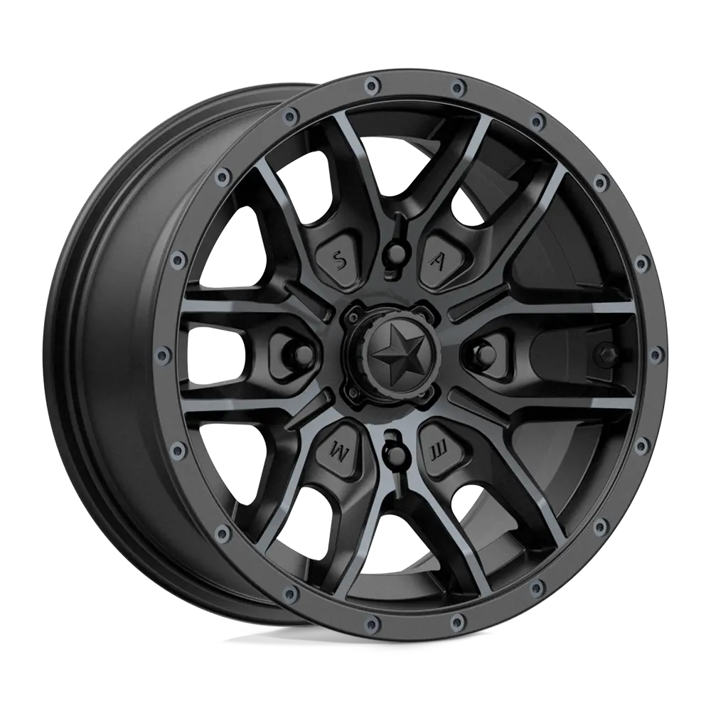 Msa M43 14X7 4X137 S-Blk Ttcc 10Mm 1