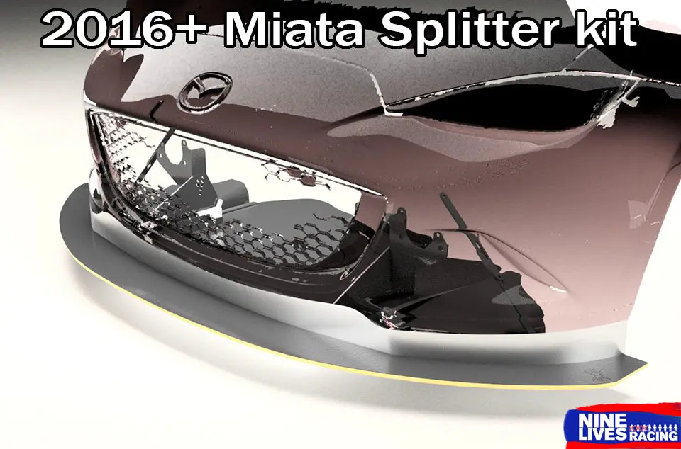 Mazda Miata Quick Release Splitter Kit 2016+ (Nd) Mx5 1