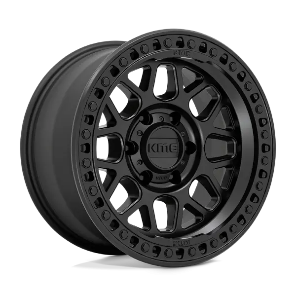 Kmc Grs 17X8.5 0 6X135 87 Satin Blk (Text For Clearance Pricing) 1