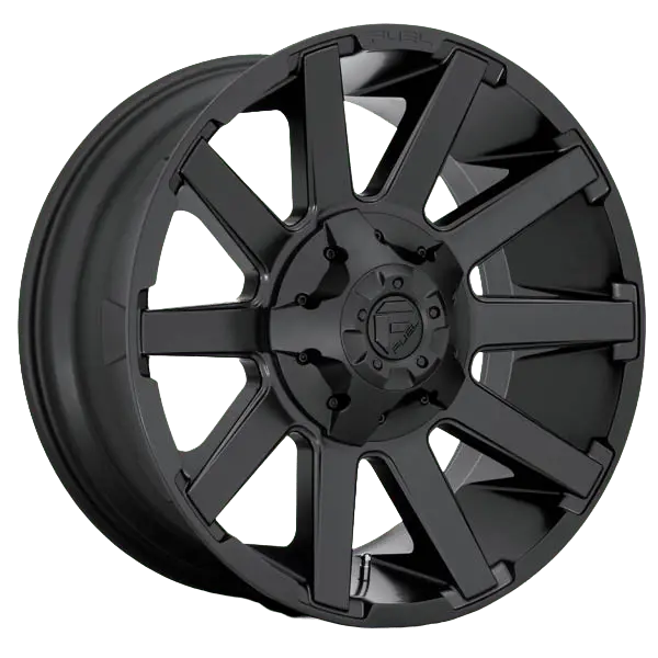 Fuel Contra Satin Black | 20X9 +2 6X135/6X139.7 1
