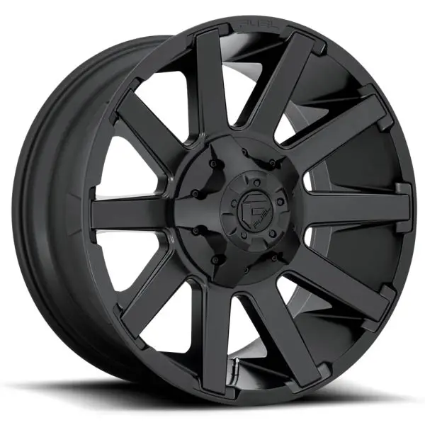 Fuel Offroad Contra Satin Black | 20X10 -18 8X165.1 (125.1Mm Hub) 1