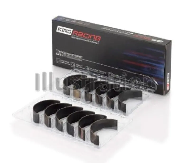 King Engine Bearings Buick V6 (Size Std) Xp - Series Performance Rod Bearing Set 1