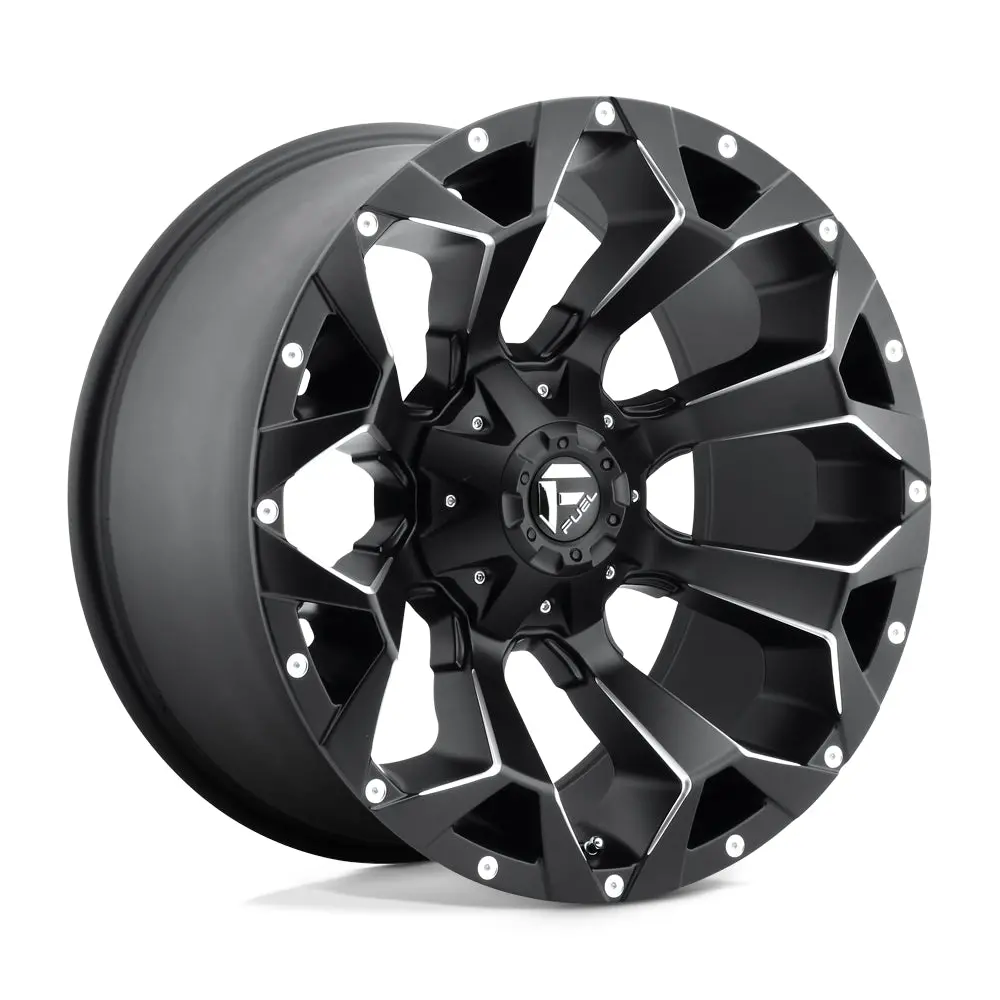 Fuel Assault Matte Black Milled 20X9 +20 6X135/6X139.7 - ( Text For Clearance Price ) 1
