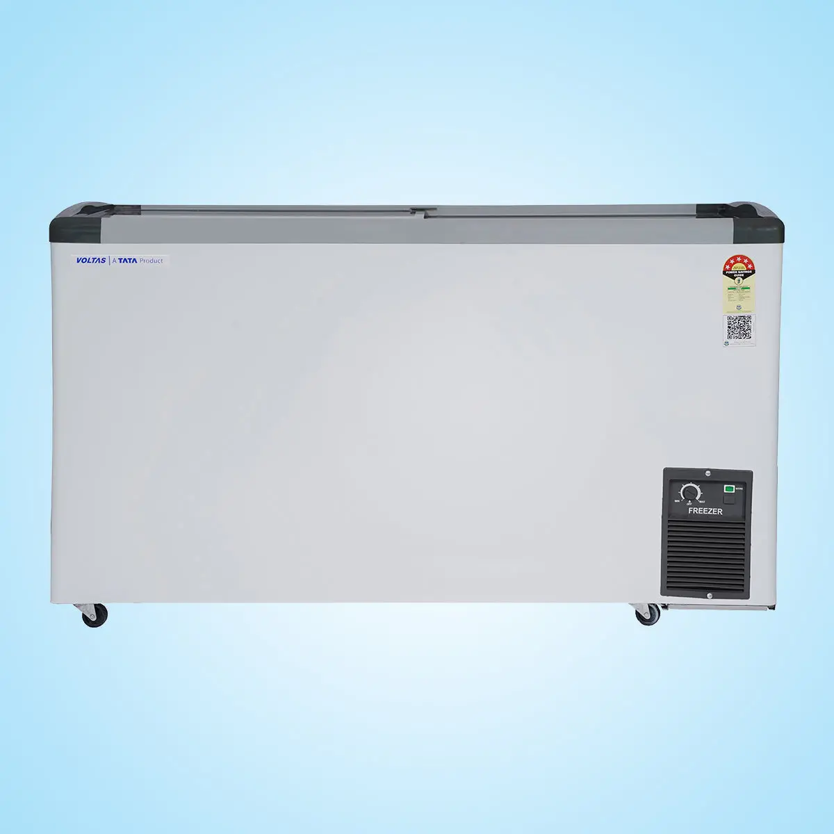 Voltas Flat Glass Top Freezers -  326 Liters, 5 Star 1