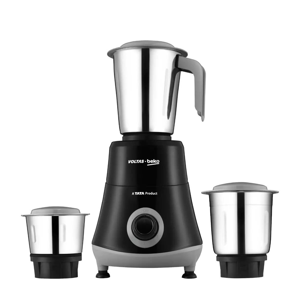 525 W Mixer Grinder (G5253hp-Bg | 3 Jars | Black & Grey, With Grindx Technology) , Voltas Beko, A Tata Product 1