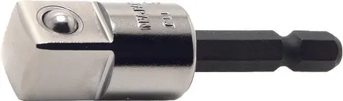 1/4 Hex Dr. Adaptor  3/8 Square 55Mm 1