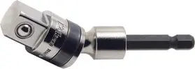 1/4 Hex Dr. Adaptor  1/2 Square 57Mm Locking Quick Release 1
