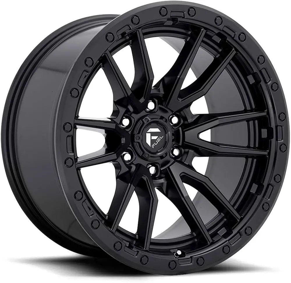 Fuel Rebel 22X10 6X135 87.1 -13 Matte Black (Text For Clearance Price) 1