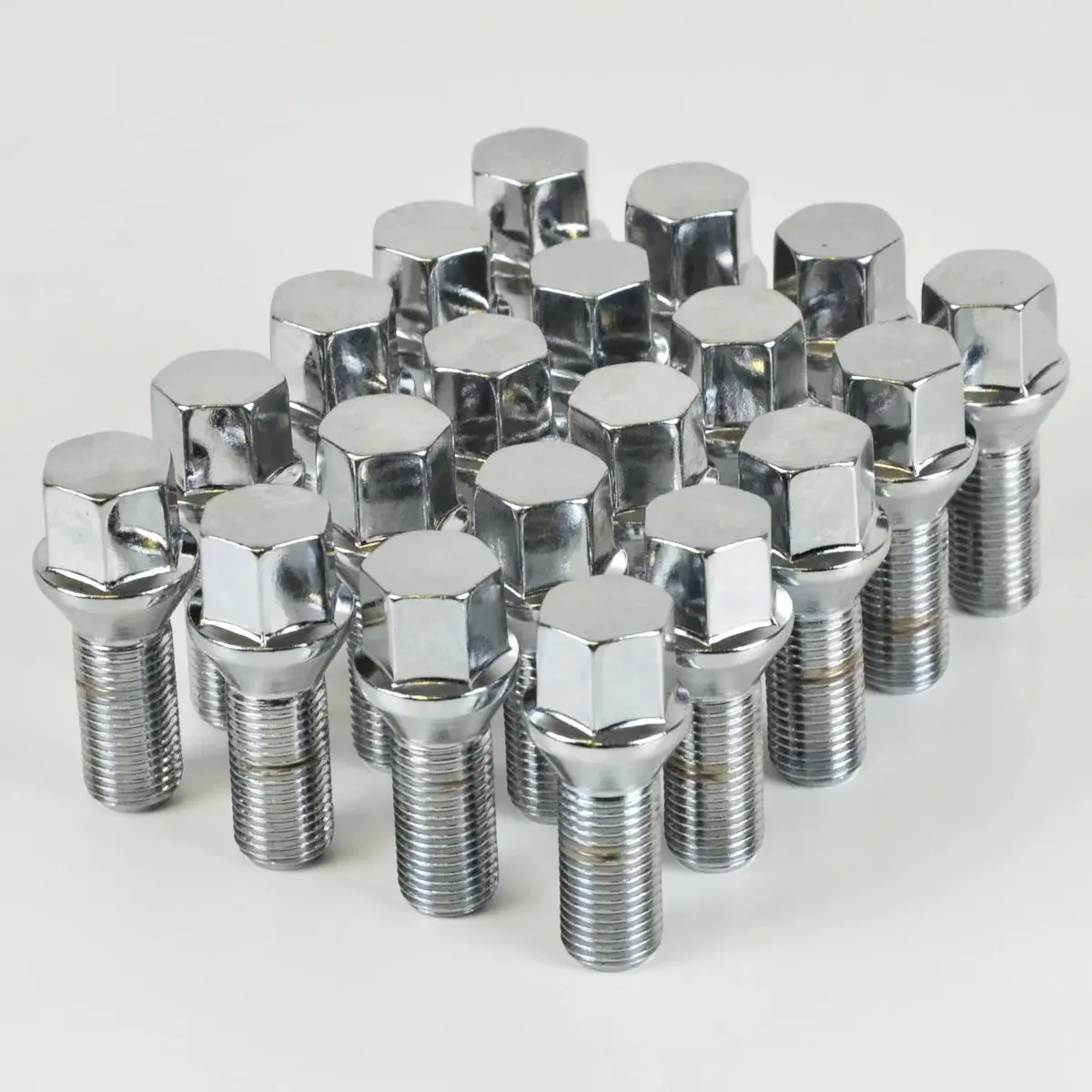 Lug Stud - Chrome Lug Stud ( Car/Suv ) - 12X1.25 - 20 Pack 1