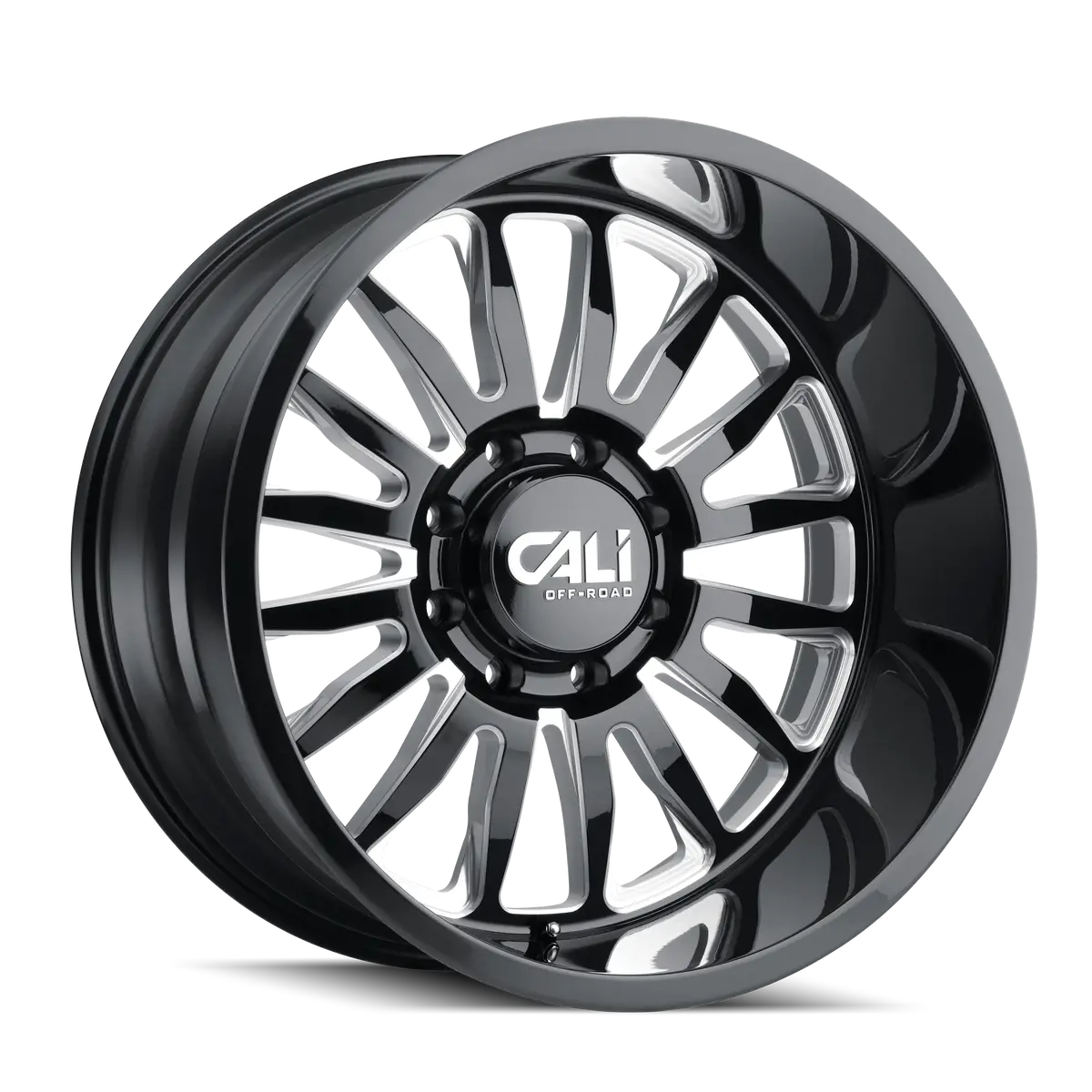 Cali Off-Road 9110 Summit Gloss Blk Milled | 20X9 6X139.7 -12 106Mm 1