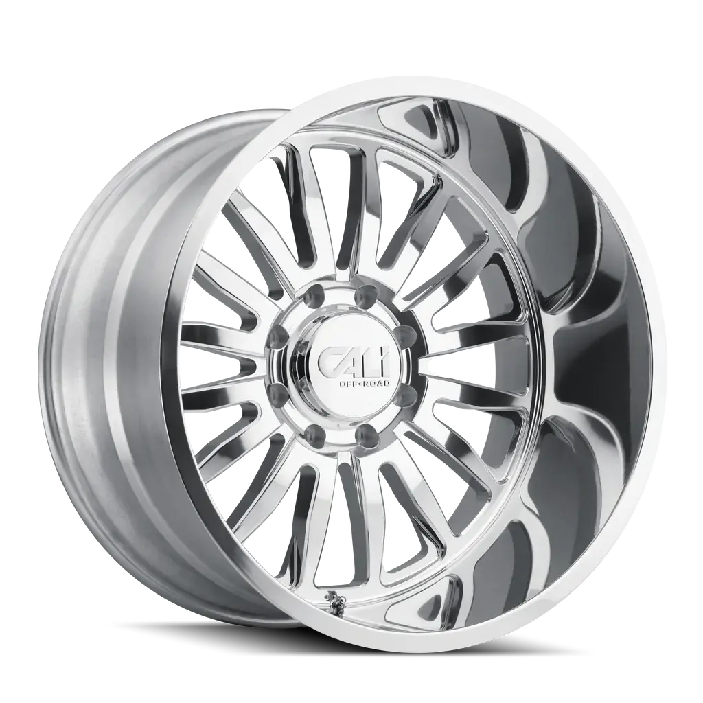 Cali Off-Road Summit 9110 Polished/Milled Spokes 26X14 6X135 -76Mm 87.1Mm 1