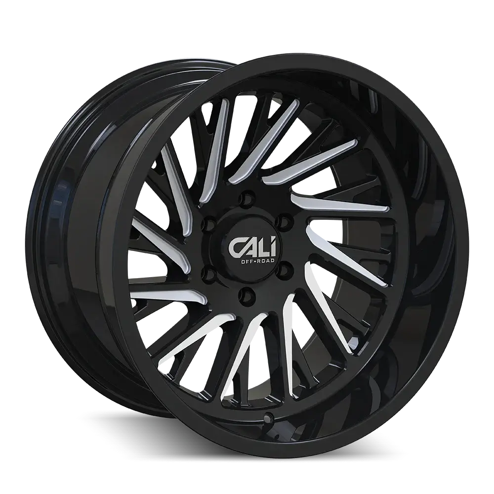 Cali Off-Road Purge Gloss Black Milled | 20X12 -51 8X170 1
