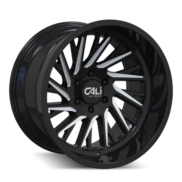 Cali Off-Road 9114 Purge Gloss Blk/Milled | 24X14 8X165.1 -76 125.2Mm 1