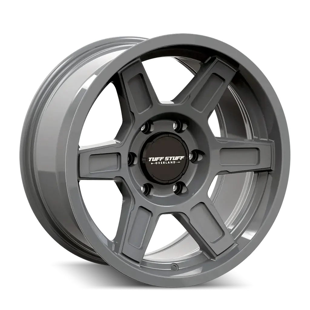 Tuffstuff Ascent Ts01 Alpha Grey 17X8.5 5-127 0Mm 1