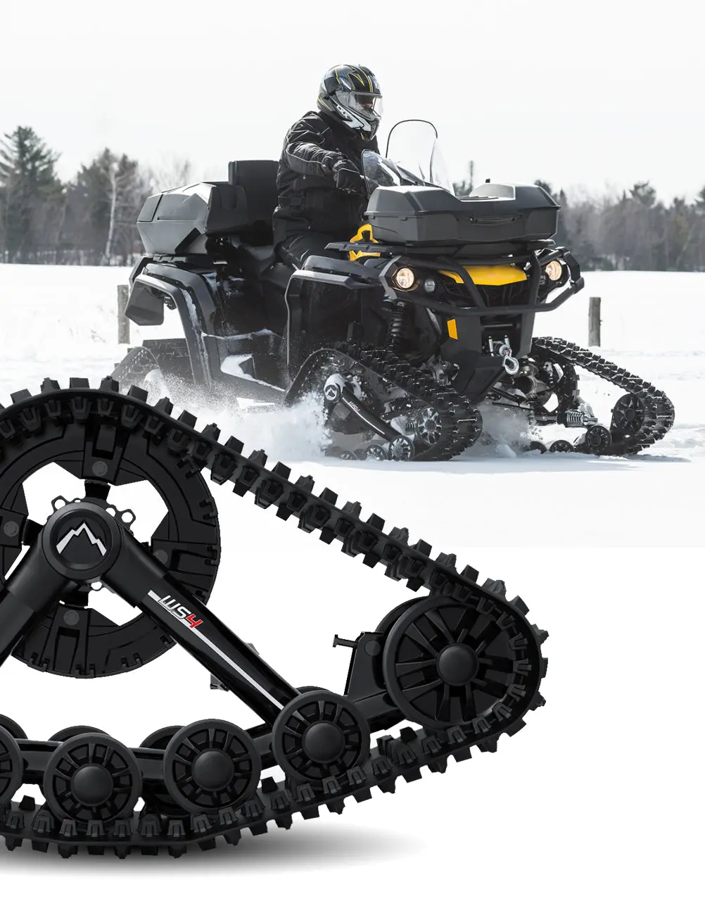 Chenilles Commander Ws4 / Vtt 1