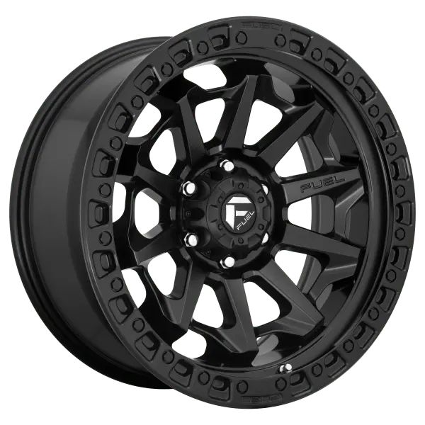 Fuel Covert Matte Black | 18X9 -12 5X127 1