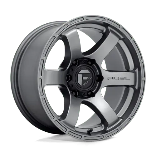 Fuel Off-Road D767 Rush Matte Gun Metal 18X9 6X120+20 67.1Mm ( Call For Clearance Pricing ) 1