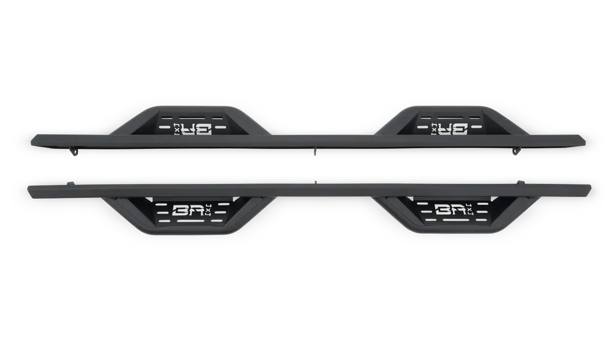 2009-2018 Dodge Ram 1500 Crew Cab/2018-2024 Dodge Ram 1500 Crew Cab (Classic Body Style) 2010-2024 Dodge Ram 2500/3500/4500/5500 Crew Cab Ambush Side Steps 1