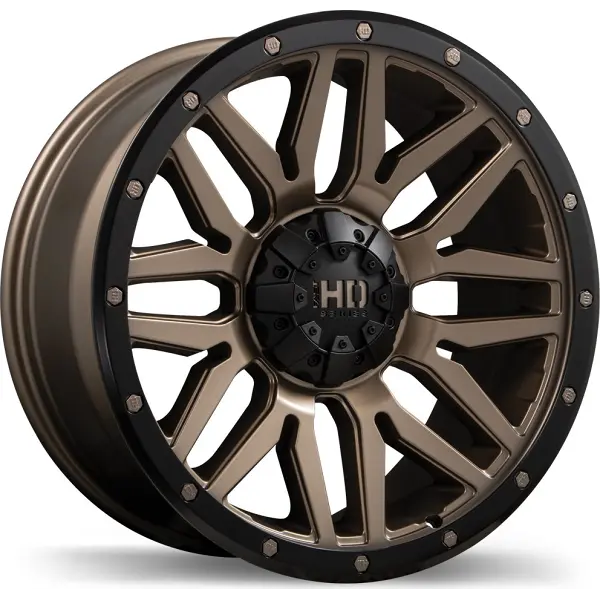 Fast Hd Menace Satin Bronze/Black Beadlock 18X9 +15 6X135/6X139.7Mm 106.1Mm 1