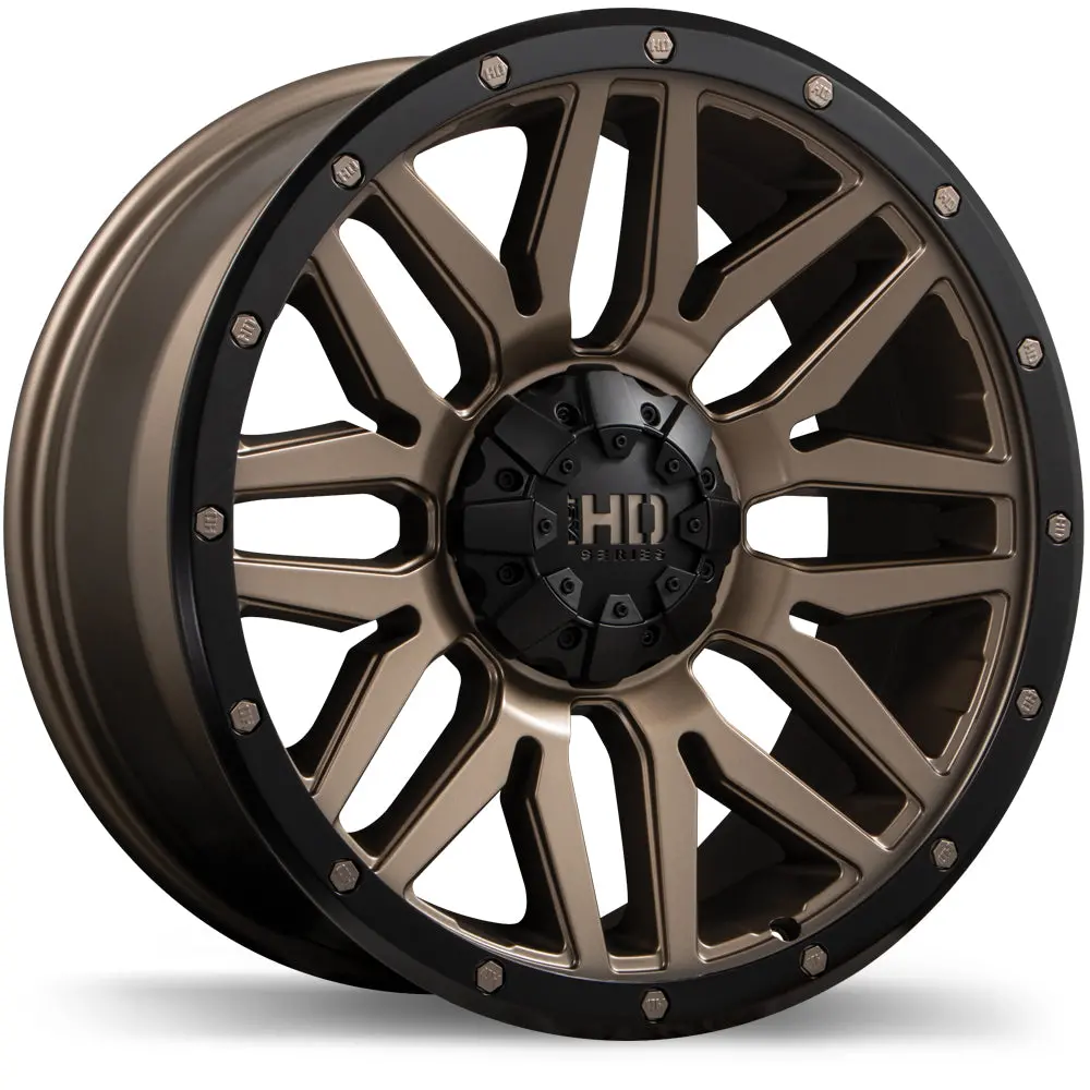 Fast Hd Menace Satin Bronze/Black Beadlock 18X9 +0 6X135/6X139.7Mm 106.1Mm 1