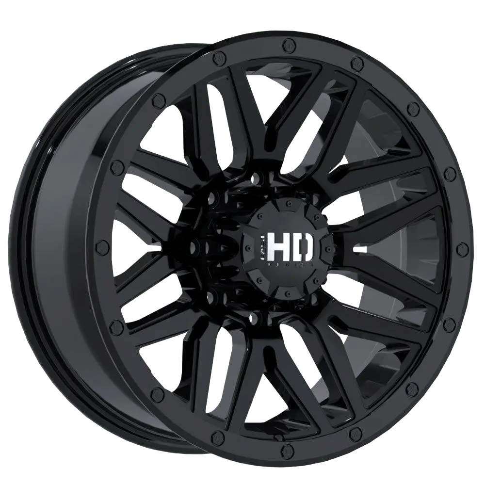 Fast Hd Menace Gloss Black 17X8 +15 8X165.1Mm 121.1Mm 1