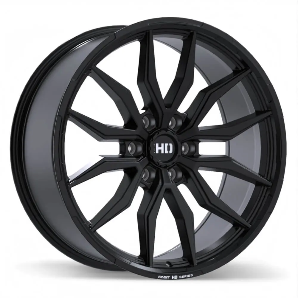 Fast Hd Grit Satin Black 20X9 +44 6X135mm 87.1Mm 1