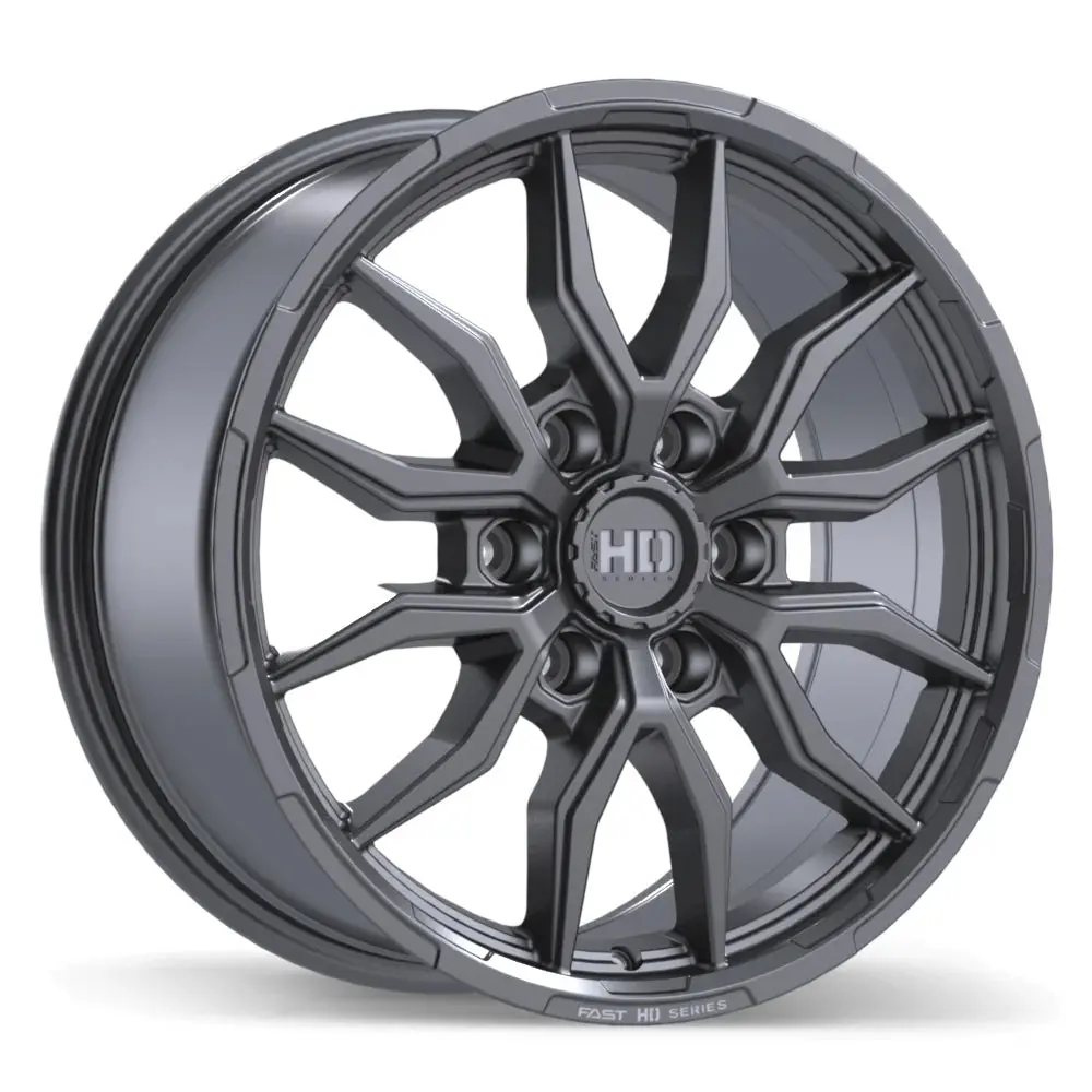 Fast Hd Grit Gunmetal Grey 18X8.5 +44 6X135mm 87.1Mm 1
