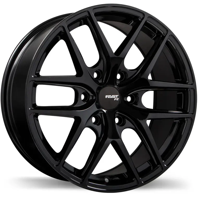 Fast Fc04x Metallic Black 20X8.5 +40 6X120mm 67.1Mm 1