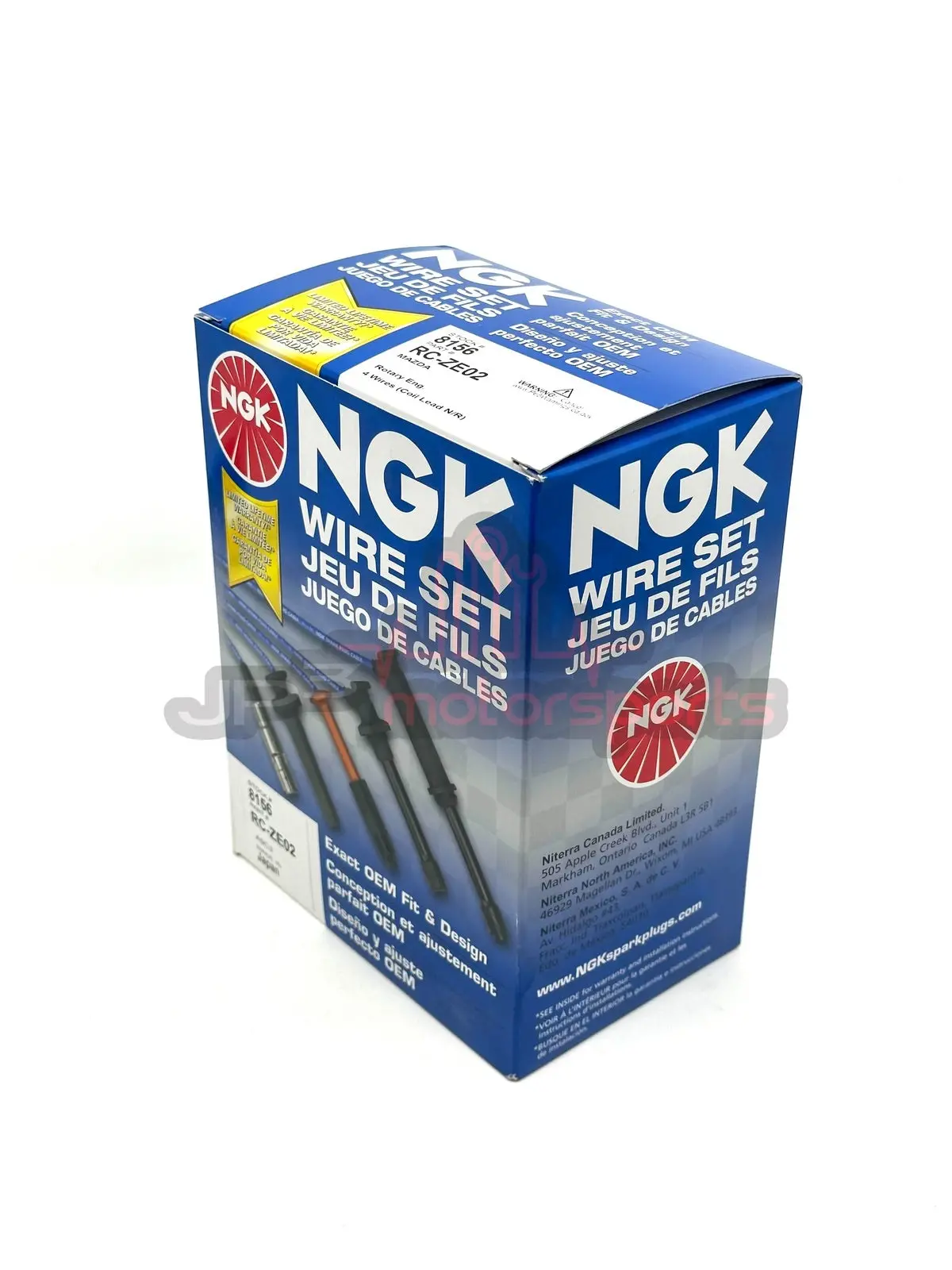 Ngk Spark Plug Wires For Mazda Fc3s Rx7 1