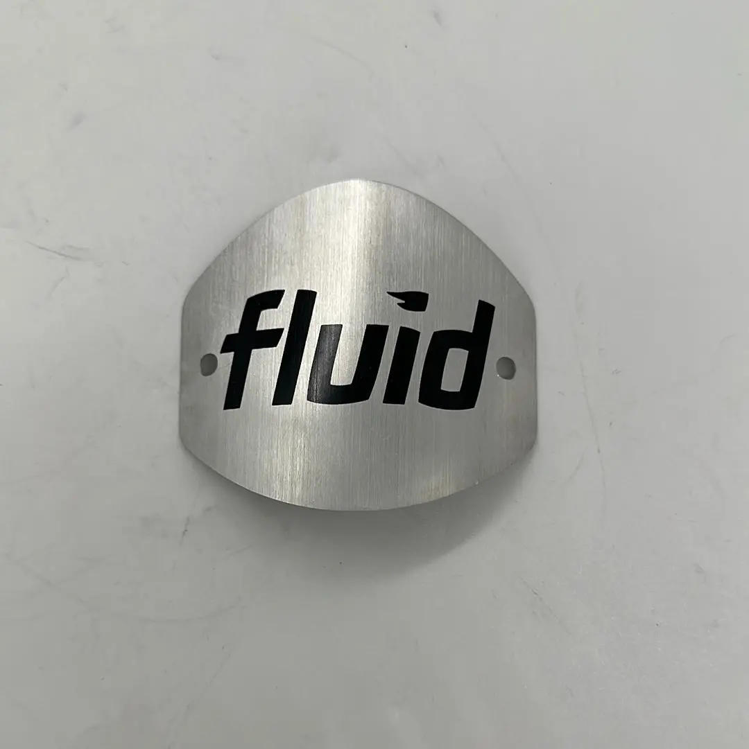 Vista Front Plate With Fluid Logo 1