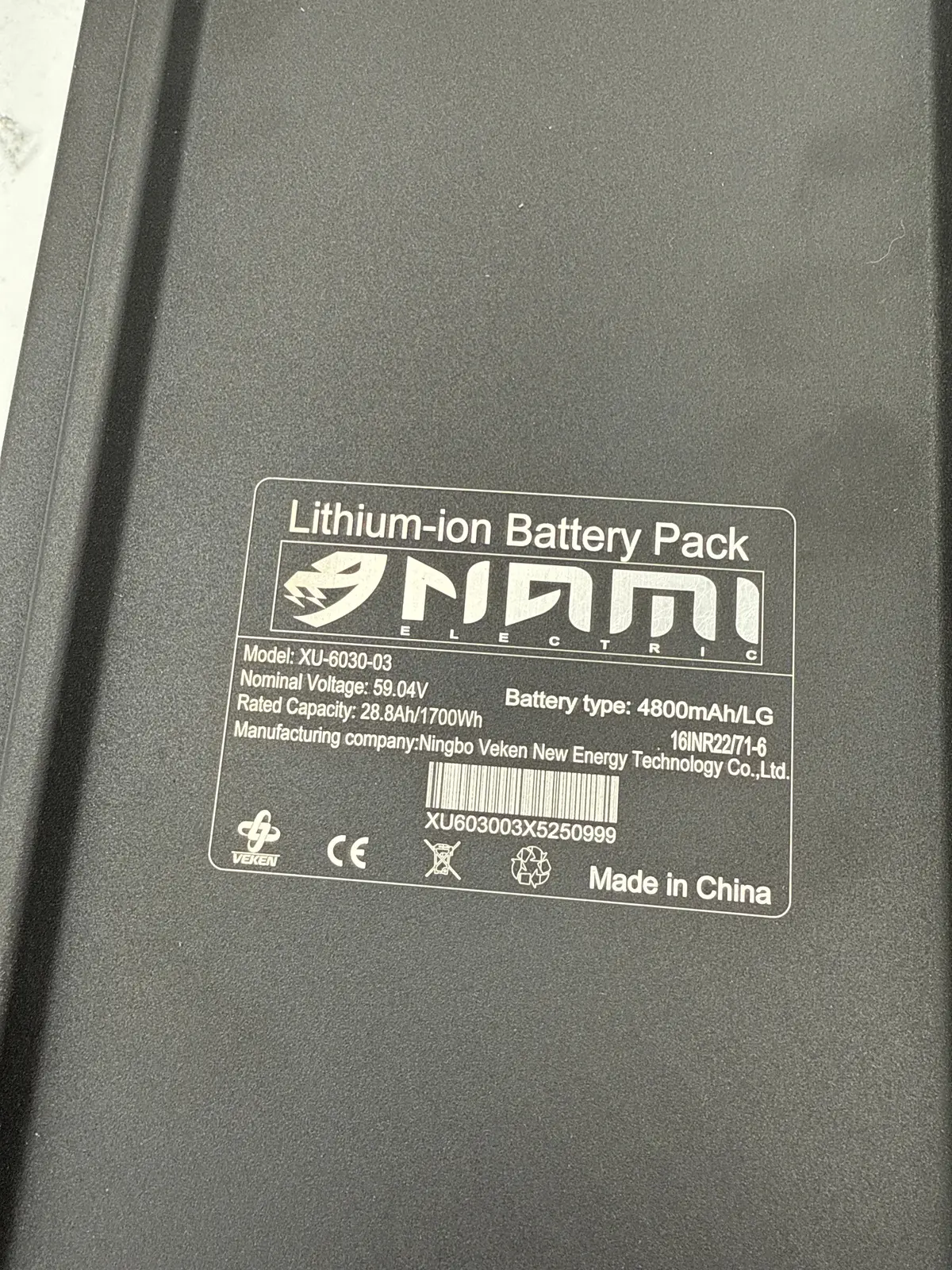 Klima Max Battery 60V 30Ah 1