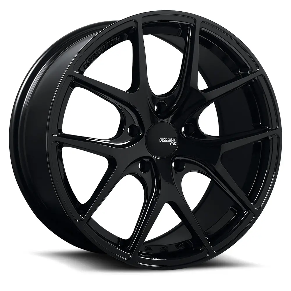 Fast Fc04 Metallic Black 19X8.5 +45 5X114.3Mm 72.6Mm 1