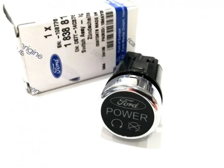 Ford Power Ignition Start Button Ford Fiesta St (Red Light) 1