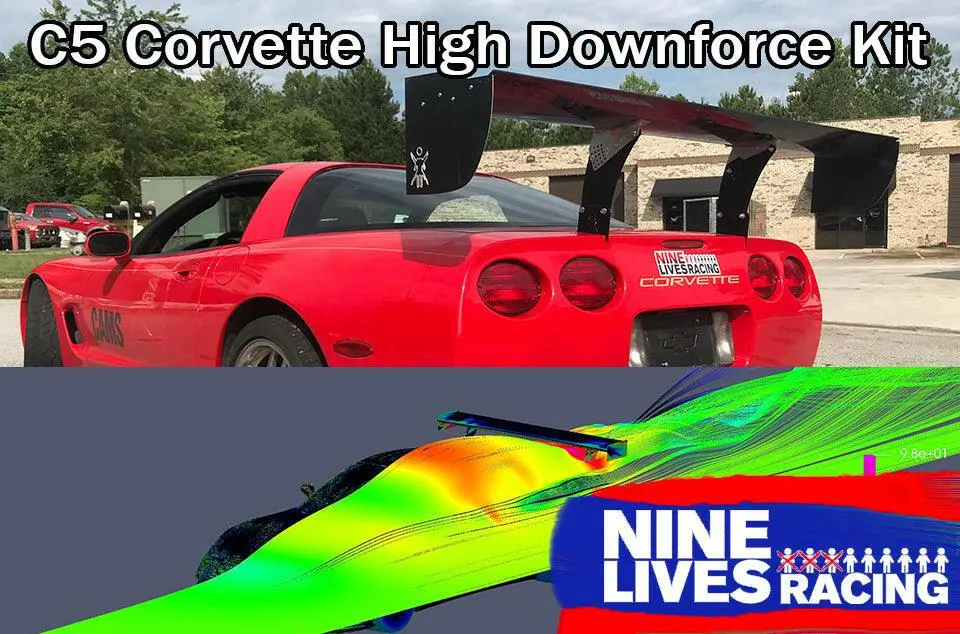 Corvette High Downforce Carbon Kit ‘97-04 C5 1